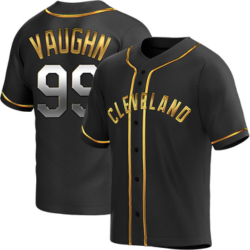 Ricky Vaughn Men's Cleveland Guardians Alternate Jersey - Navy Replica